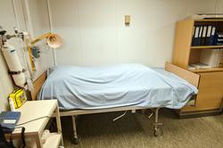 Fra sykestua på Valhall QP.