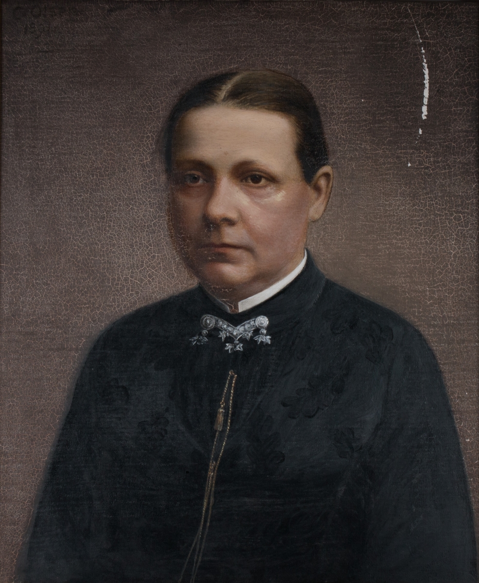 Portrett av Hendrikke Marie Berentsen (f.Housken) (1840-1890)