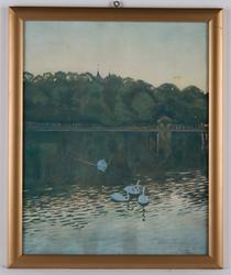 Bredevannet, 1914 [Reproduksjon]