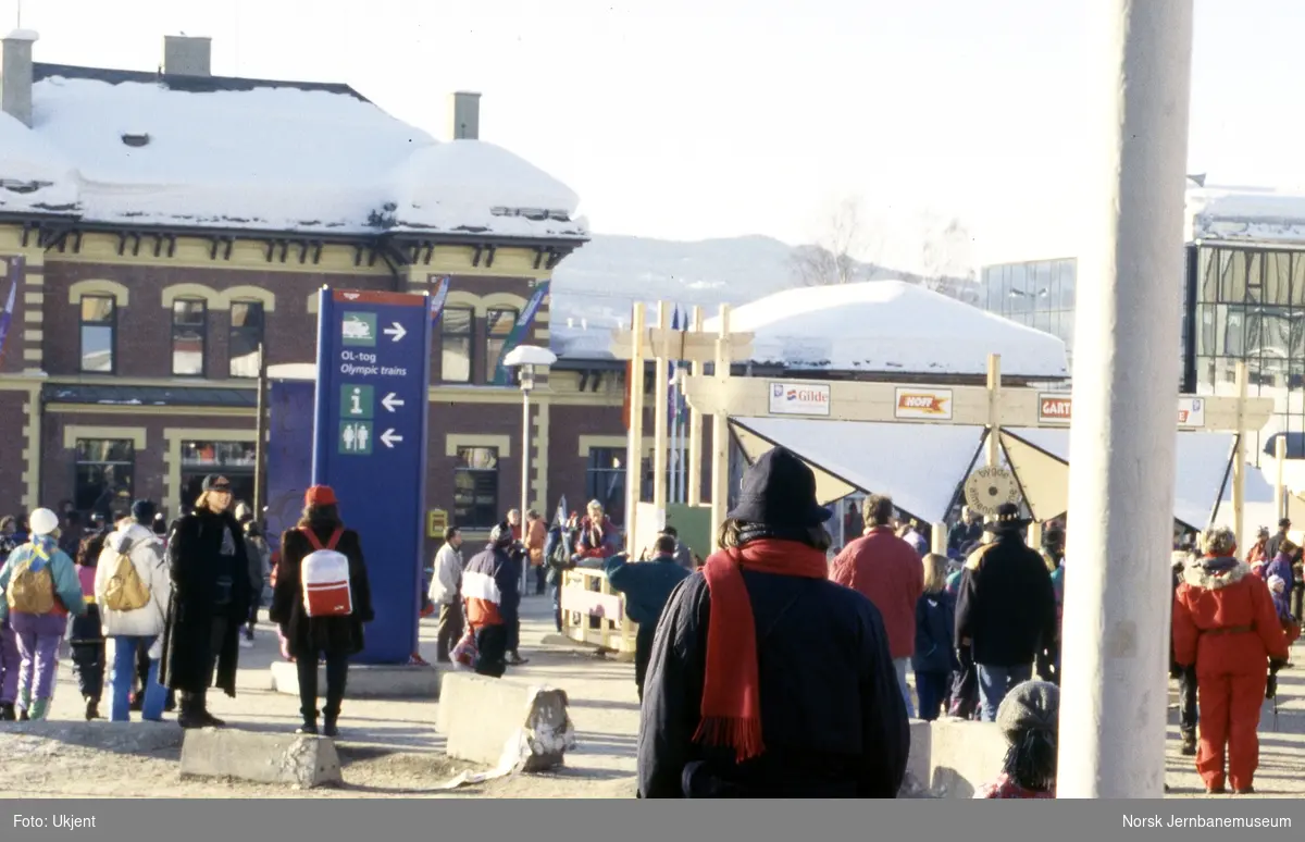 Lillehammer stasjon under OL i 1994