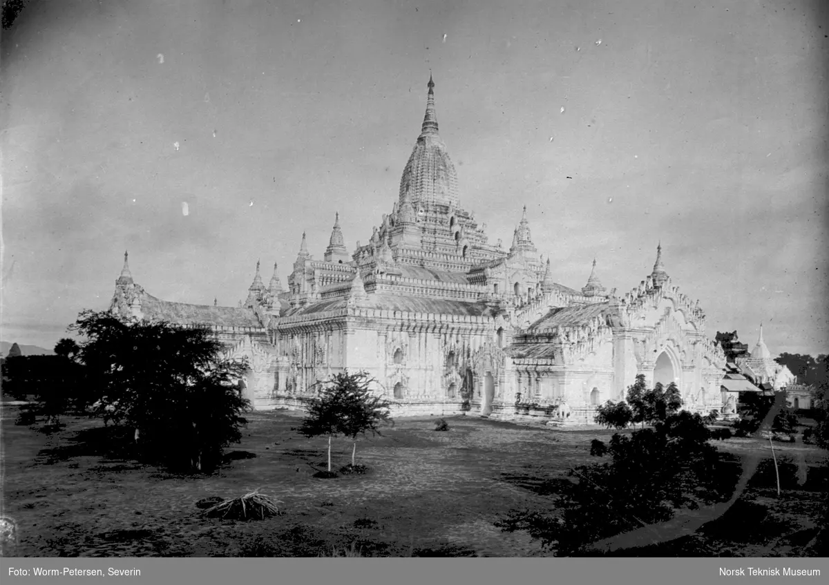 Ananda-tempelet i Burma
