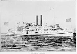 Amerika. New York. S/S Pilgrim