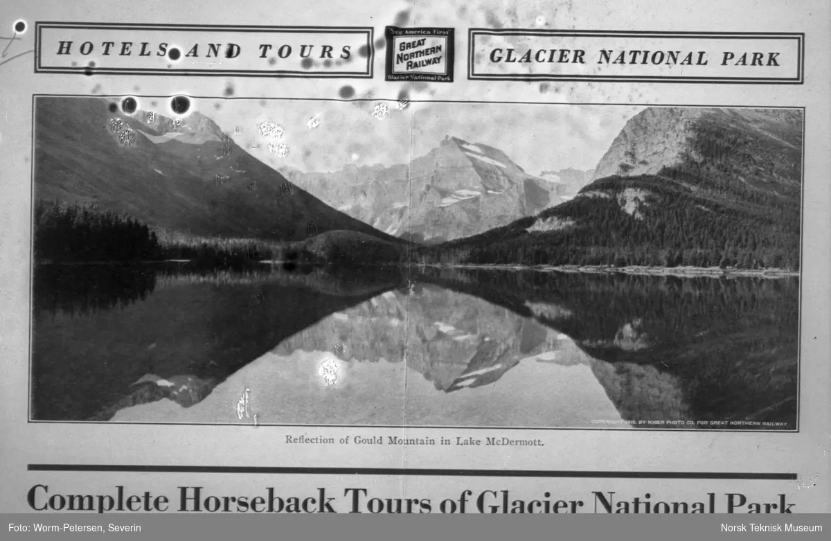 Lanskap, Glacier National Park, Montana