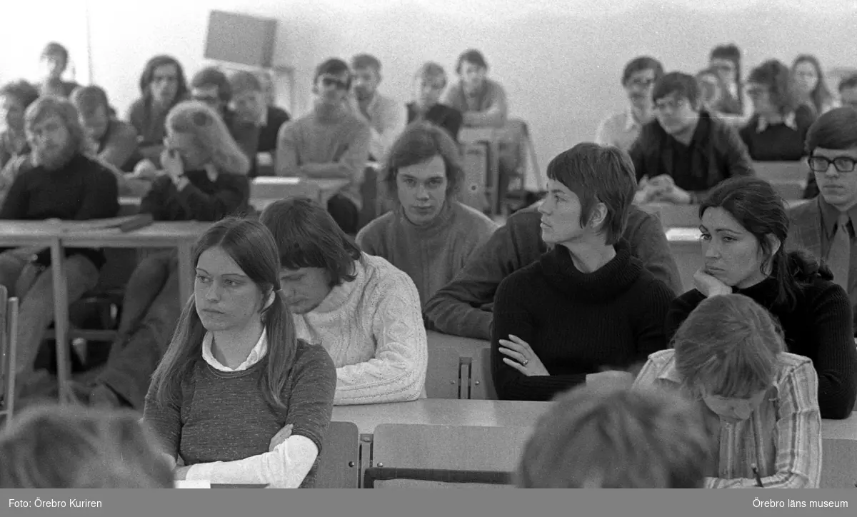 Gallring universitetet 12 april 1972