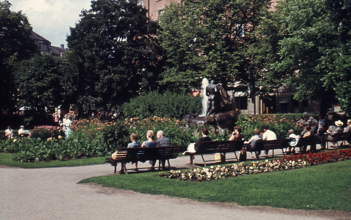 Centralparken i Örebro.