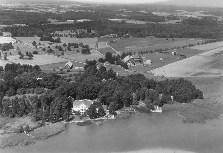 Flygfoto över Ekeberg.