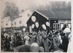 Russefeiring 1950. Namsos.