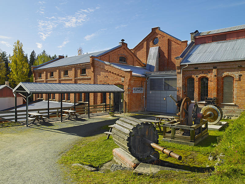 Klevfos Cellulose & Paper Mill, one of Norway’s smallest paper mills–now an industrial museum. (Foto/Photo)