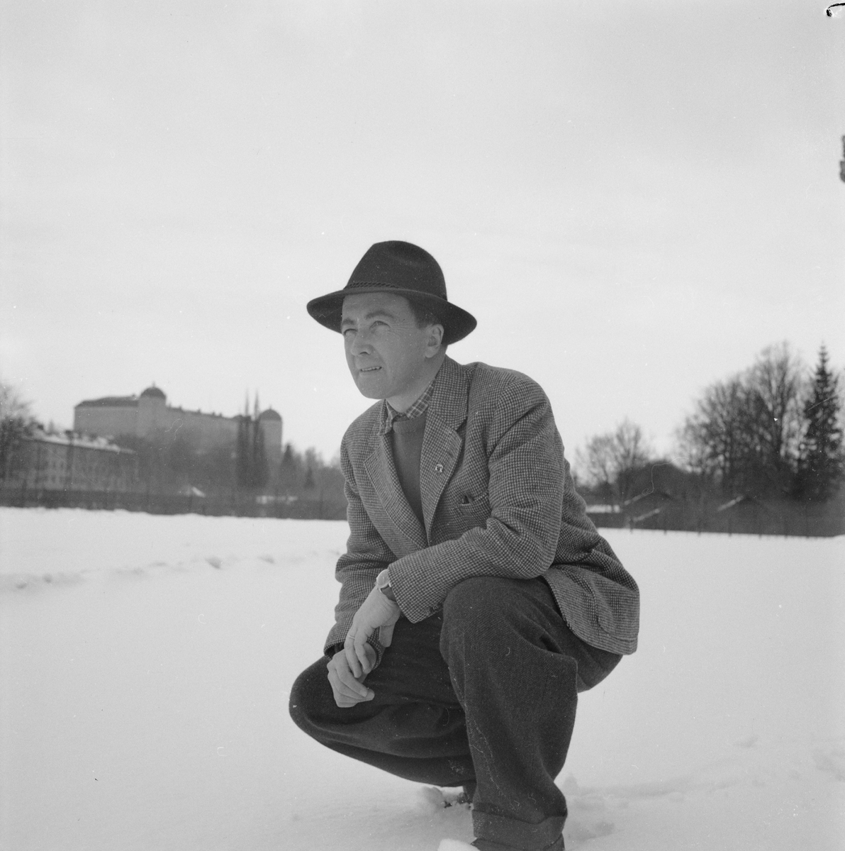 Intendent Aron Berkmark, Uppsala 1949