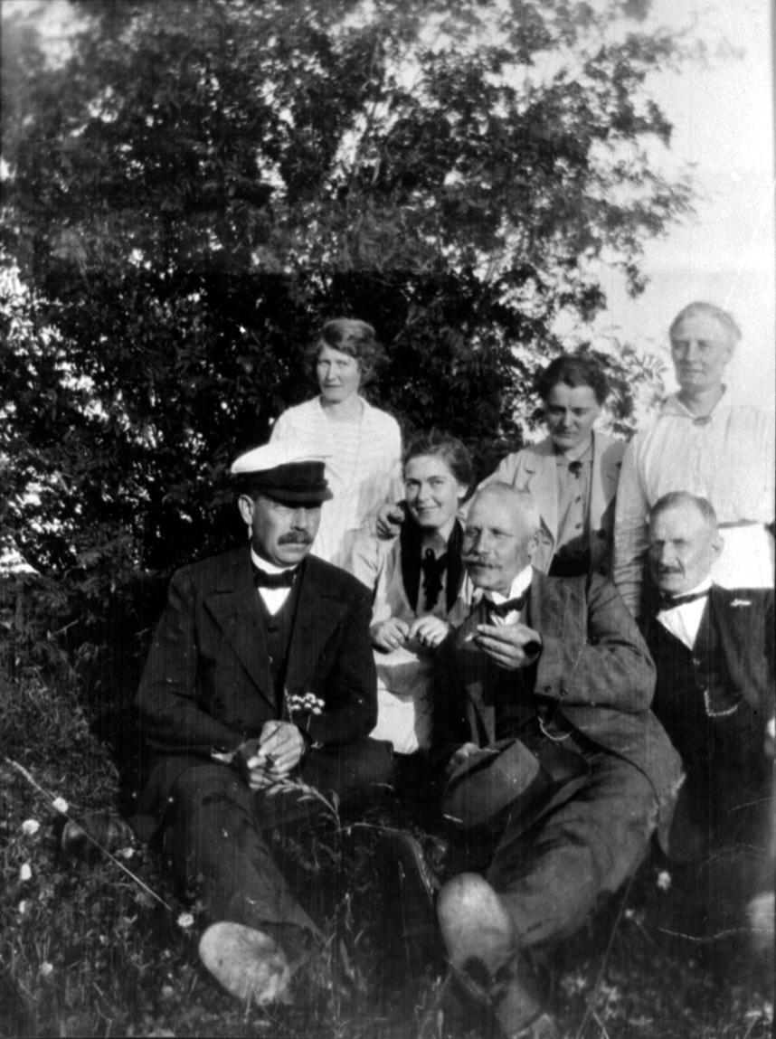 Karl Nordin, Assar Blomberg, Bodén, Anna Nordin, Tyra Wennberg.