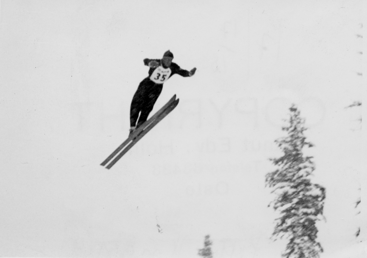 Kongsberg skier Petter Hugsted in action