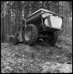 Traktordemonstrasjon i Eggemoen.