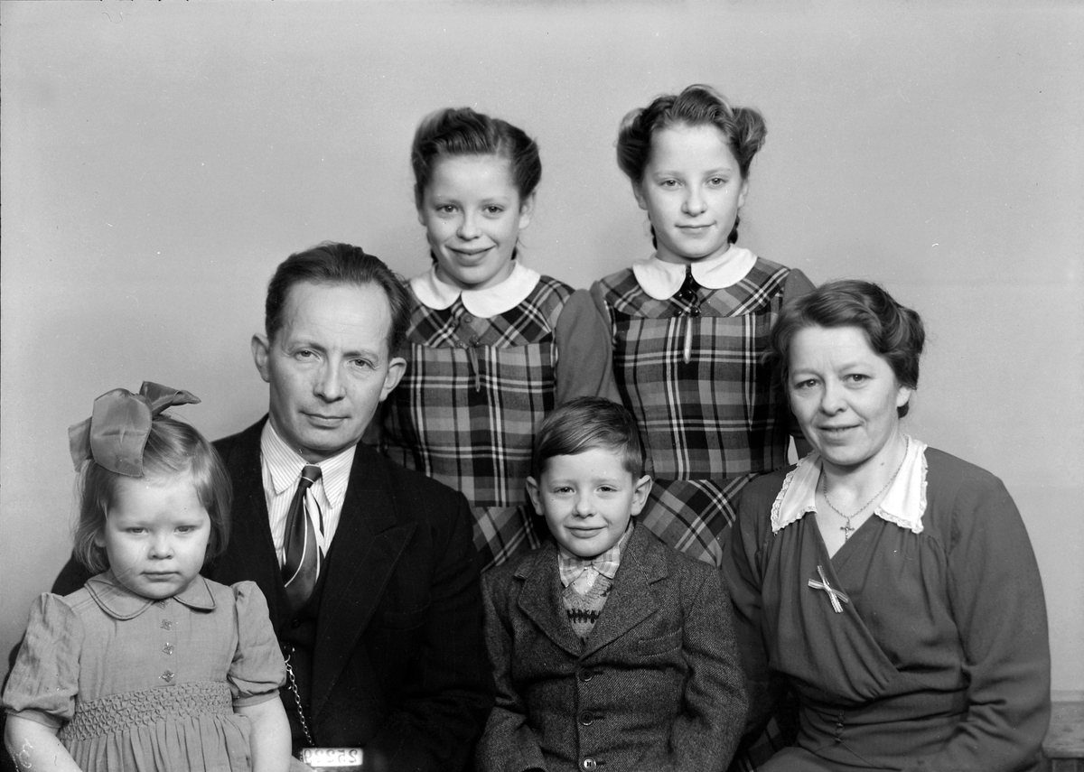 Arthur Karlsen med familie