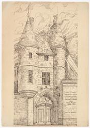 Fra Rue des Archives i Paris [Tegning]