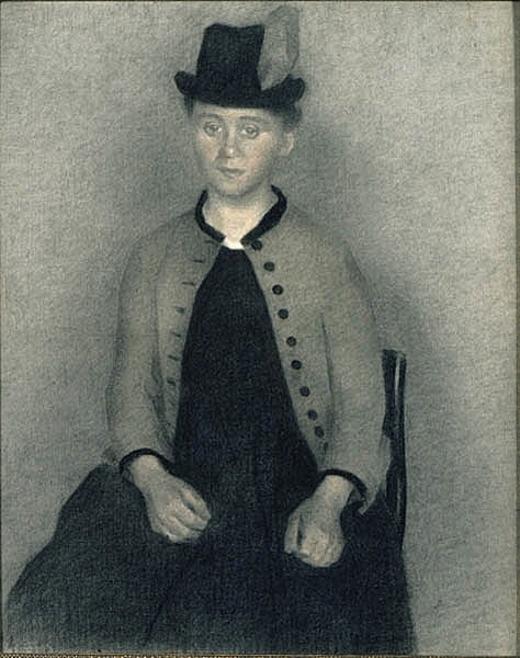Ida Ilsted, konstnärens hustru