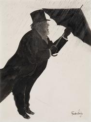 Ibsen, Henrik [Akvarell]