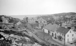 Bilde fra Øvervågen. Bildet er fra før Viadukten er ferdig. 