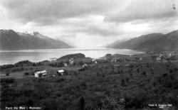 Postkort: 649 ";Parti fra Rød i Romsdal. Eneret G. Sverdrup 