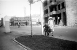 Gjenreisning av Kristiansund, her med bygg i Langveien under