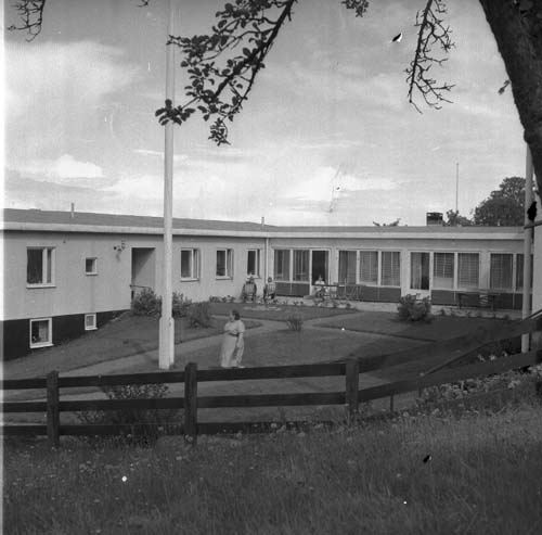 Mellbyro ålderdomshem i Gränna år 1962.