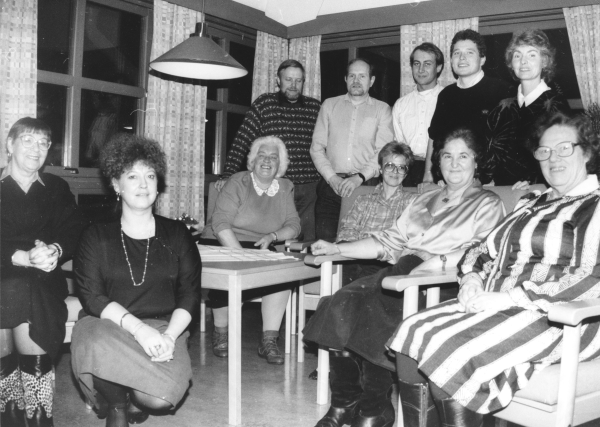 Helse- og sosialstyret i Nittedal i perioden 1987-1991. I lokalene på Skytta eldresenter.