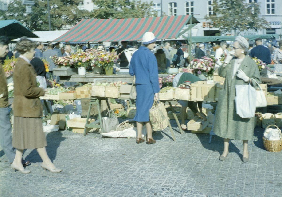 Torghandel i mitten av 1960-talet.