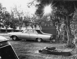 På en campingplass. Nesna.