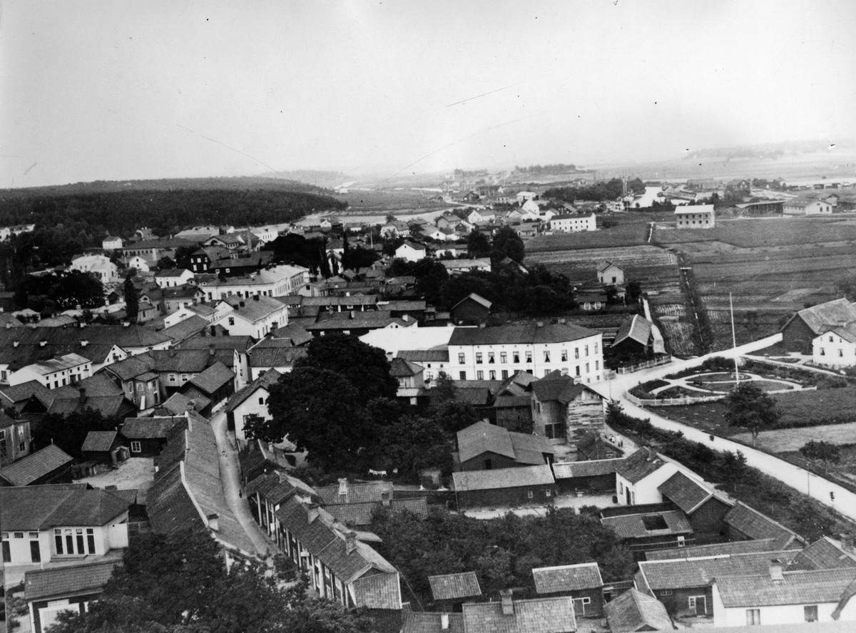 Utsikt från kyrkotornet 1887(2 kopior)
