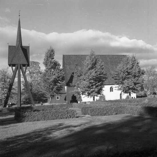 Sjösås gamla kyrka. 1959.