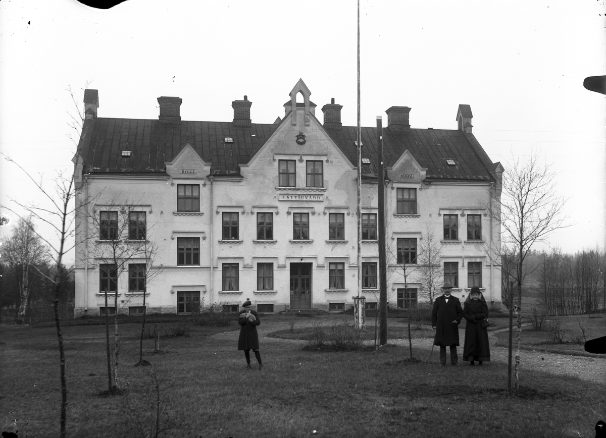 Gamla kommunhemmet (fattigvårdshus) i Hamrånge.