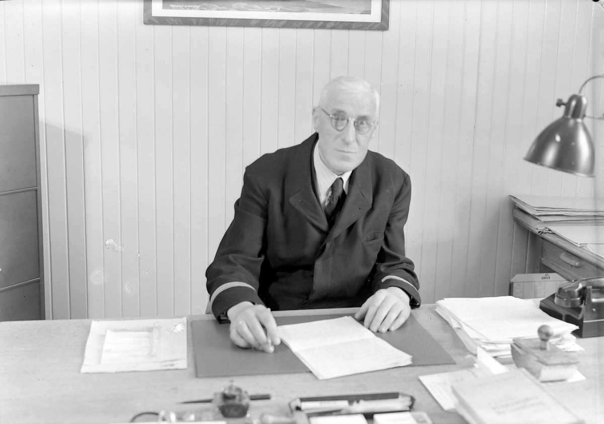 Fra Jernbanens godsekspedisjon i Trondheim