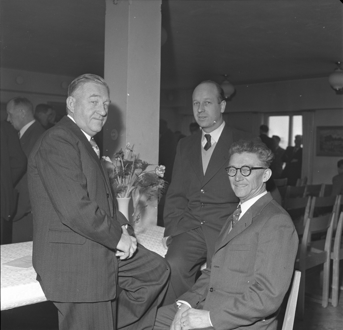 Svenska Byggnadsarbetarförbundet avdelning 30. Februari 1956.