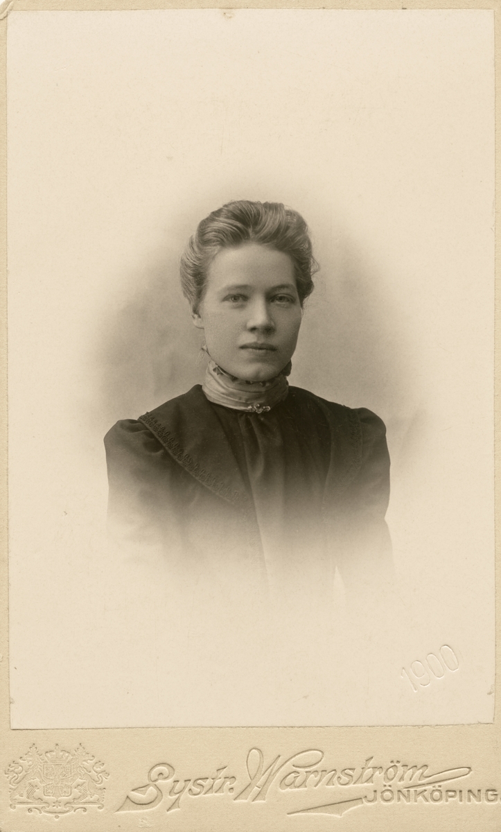 Porträtt av missionären Augusta Ingeborg Göthberg.