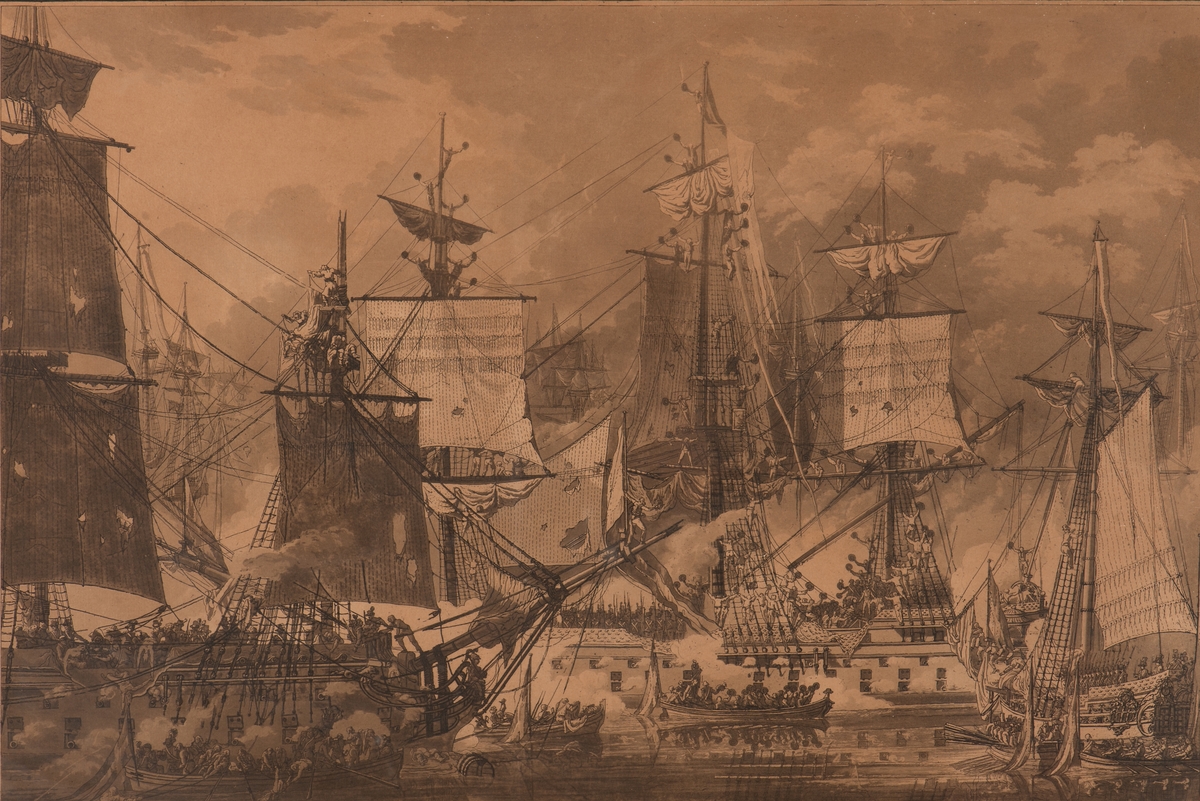 Slaget vid Hogland i Finska viken17 juli 1788