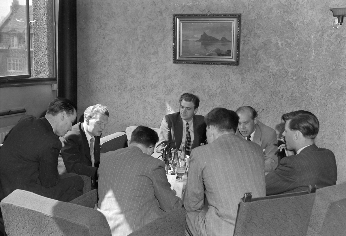 Journalistenes landsmøte i Trondheim, juni 1952.