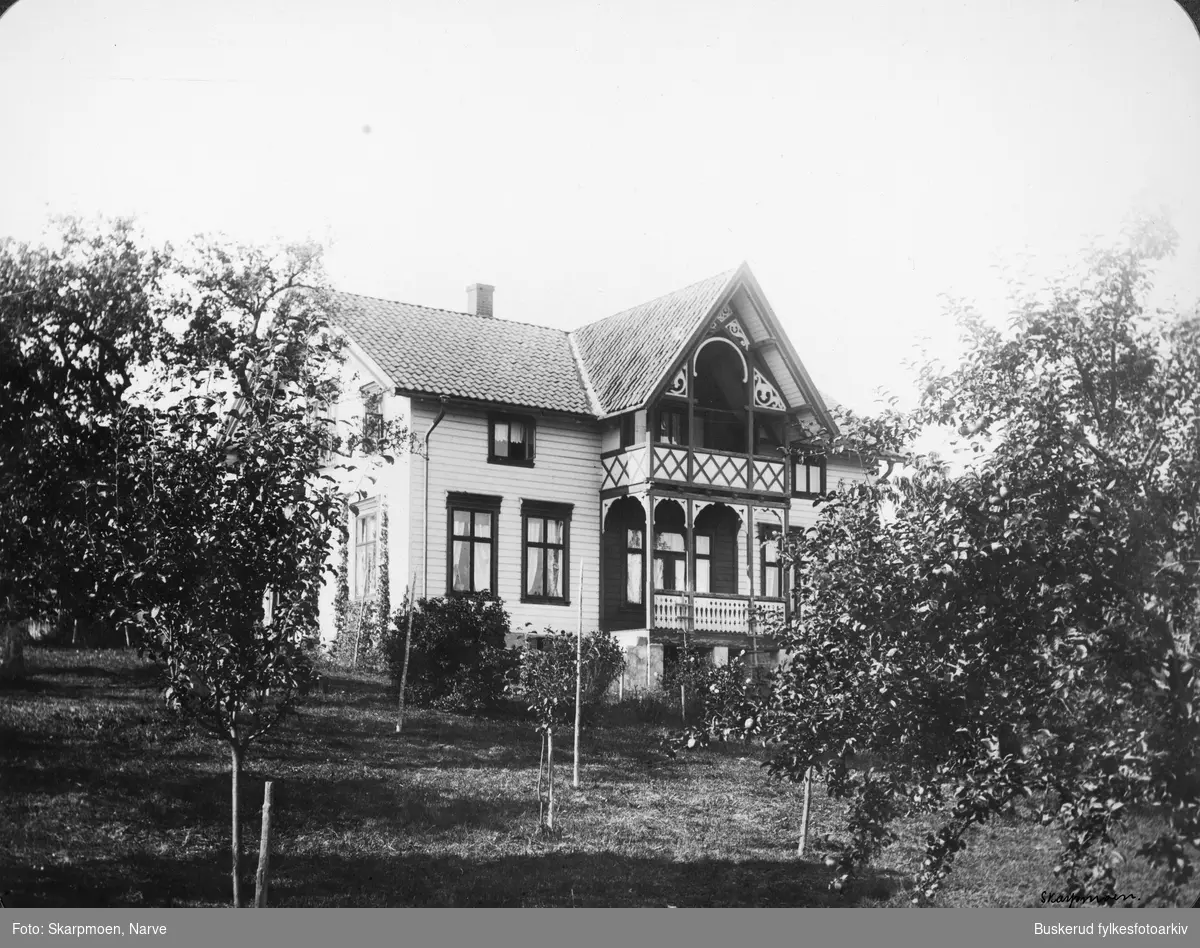 Lier Et eksempel på nutidens vaaningshus anno 1910 - Buskerud ...