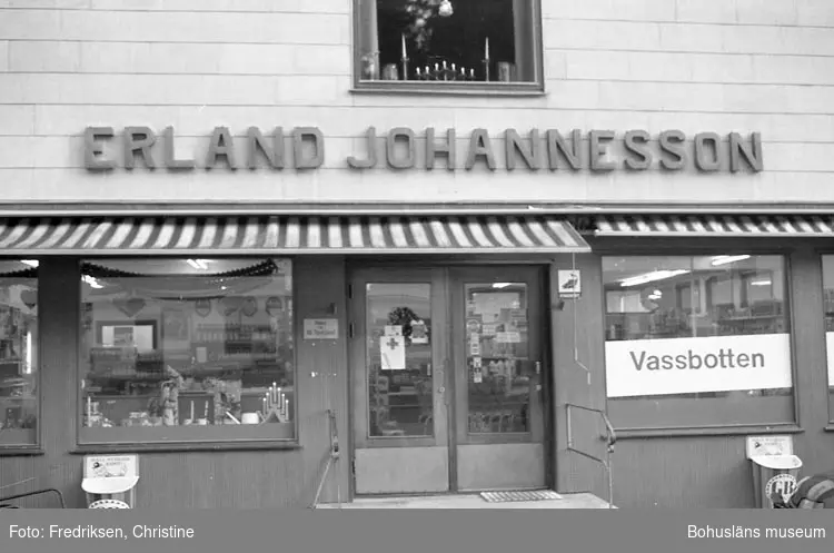 Erland Johannesson, affär i Vassbotten