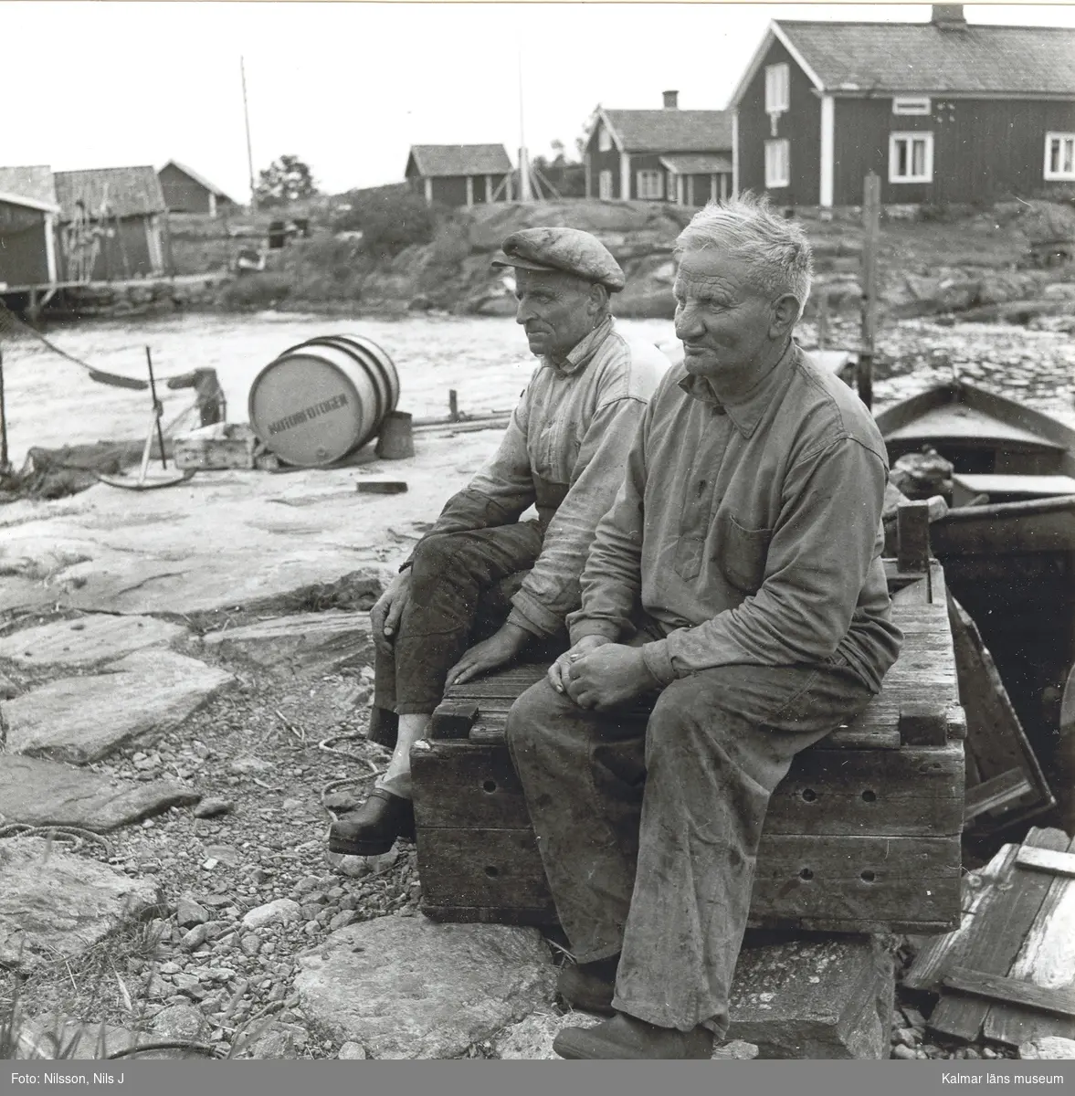 Från Grindö i Loftahammars socken.. - Kalmar läns museum / DigitaltMuseum