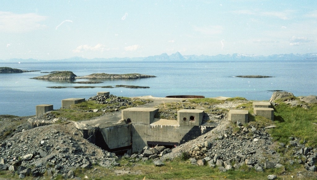 Batteri Dietl på Engeløya.
