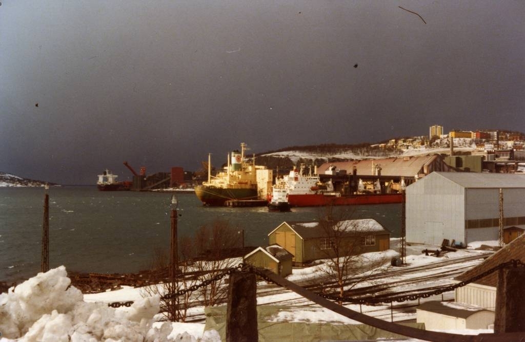 Narvik havn Malmkai 5 Malmkai 3 og 4, Knuserskuret til h