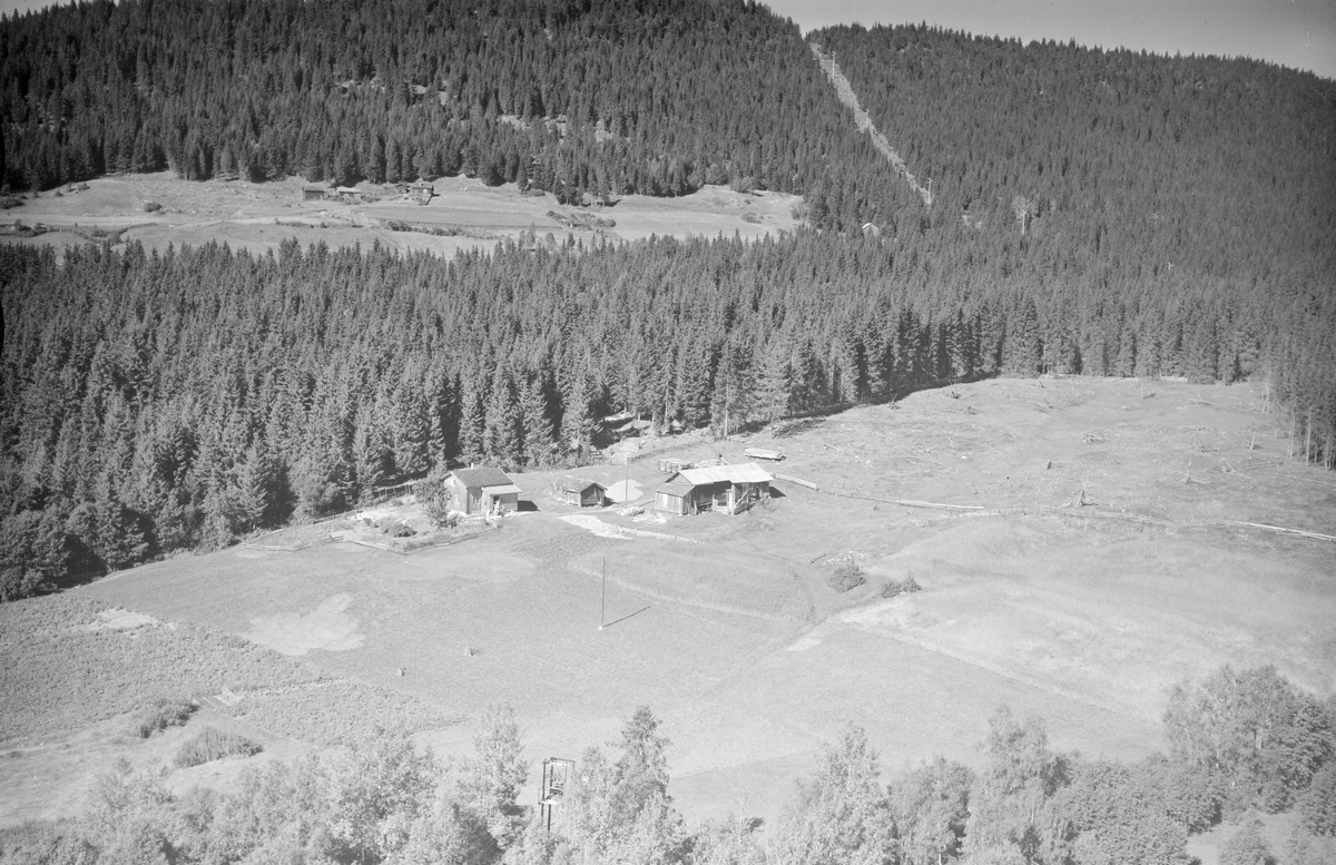 Gausdal, gårdsbruk, småbruk, slåttemark, åkrer, hogstfelt, familien ...