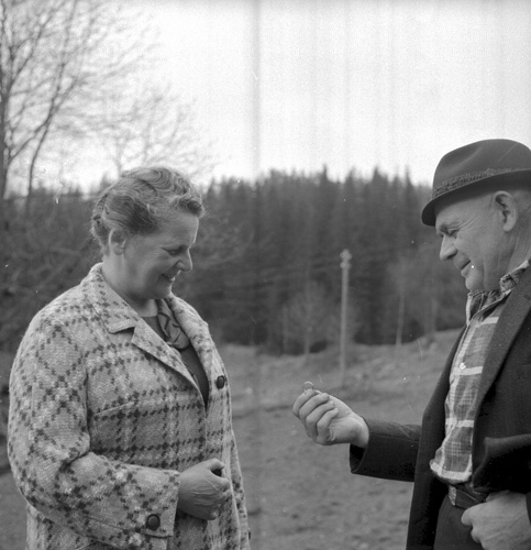 Birgit och Rudolf Alzén år 1972