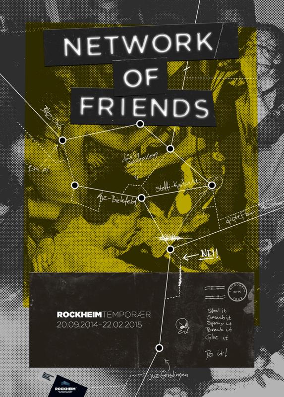Network of Friends - utstillingsplakat (Foto/Photo)