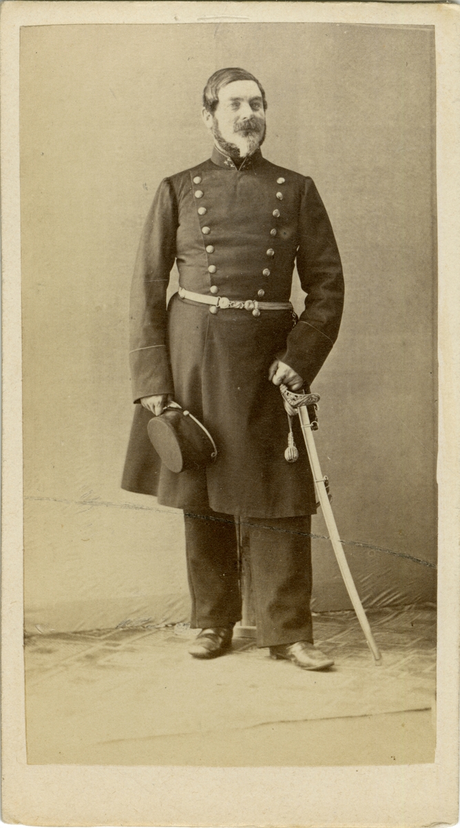 Porträtt av Wilhelm Mauritz von Post, kapten vid Södermanlands regemente I 10.