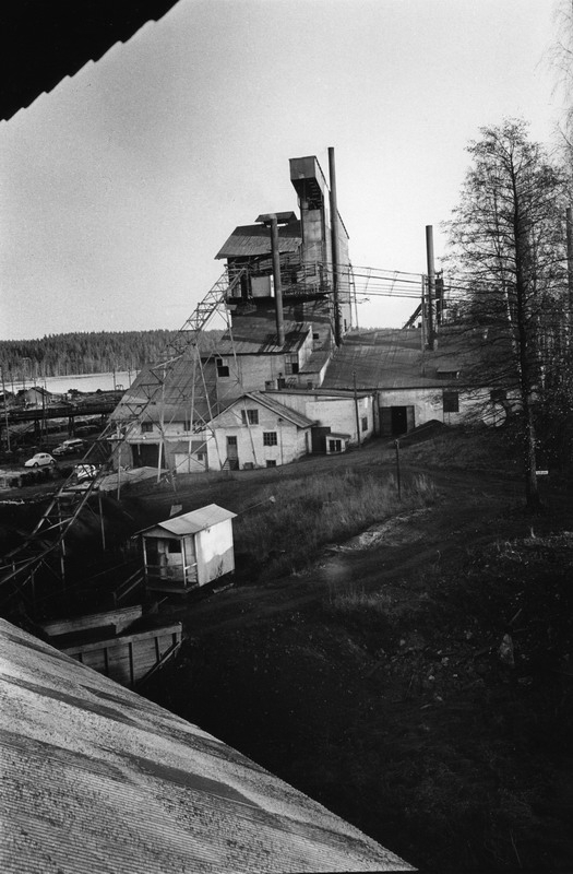 Sista arbetsdagen vid Svartå Hytta, Nysunds socken ( före 1967 Kvistbro socken).
Den 28 oktober 1966
