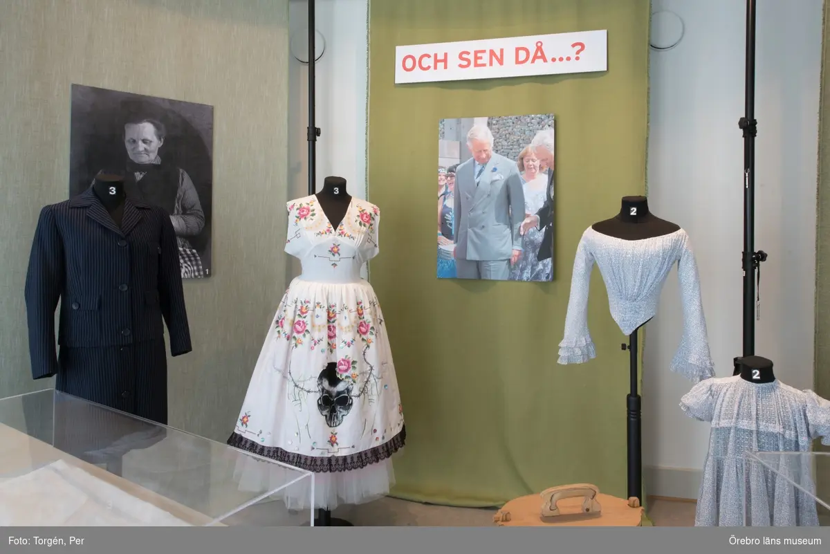 Dokumentation av utställningen "Koll på kläder" 18 mars 2017 – 28 maj 2017.