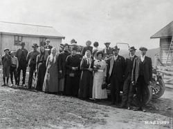 Bryllupet til Marie og Emil Søgård