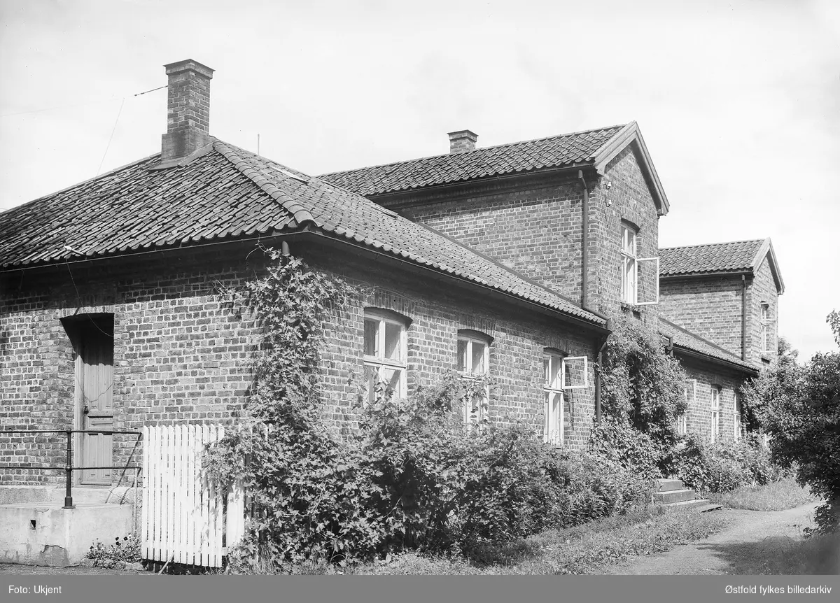 Borregård hovedgård i Sarpsborg, 1931. Bestyrerboligen.