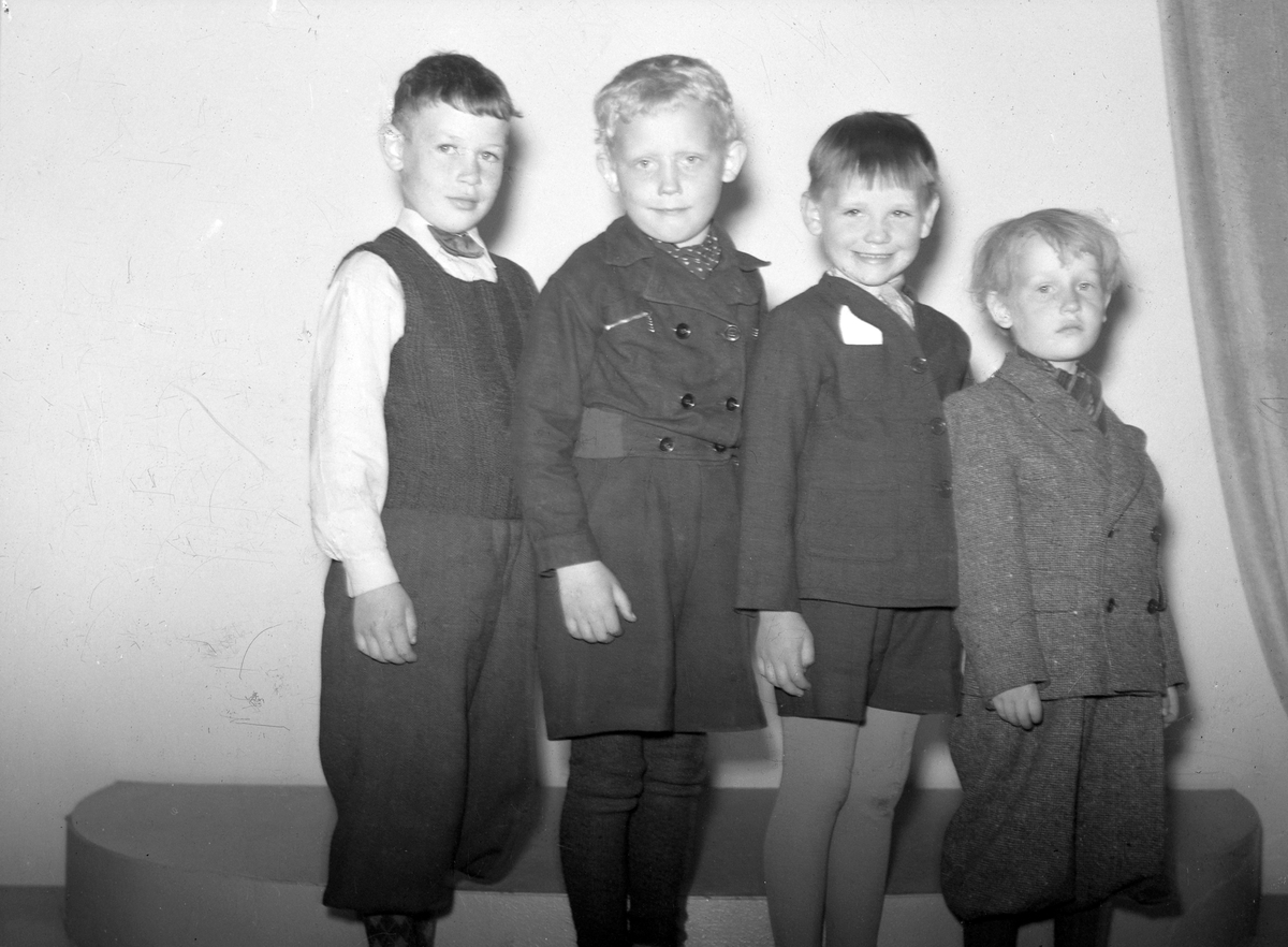 Rörbergs barnkoloni. Den 6 maj 1943. Reportage för Norrlandsposten ...