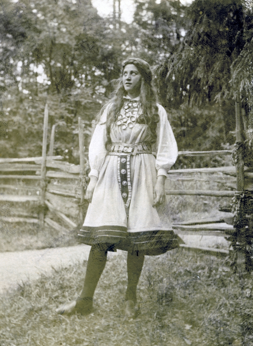 St Hansfest Norsk Folkemuseum 1916 Fra Teaterforestillingen